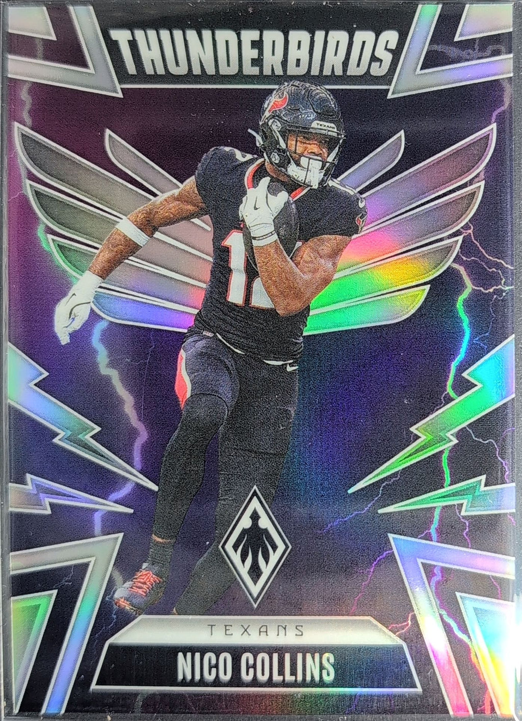 2025 Panini Phoenix Nico Collins #20 Thunderbirds Houston Texans front