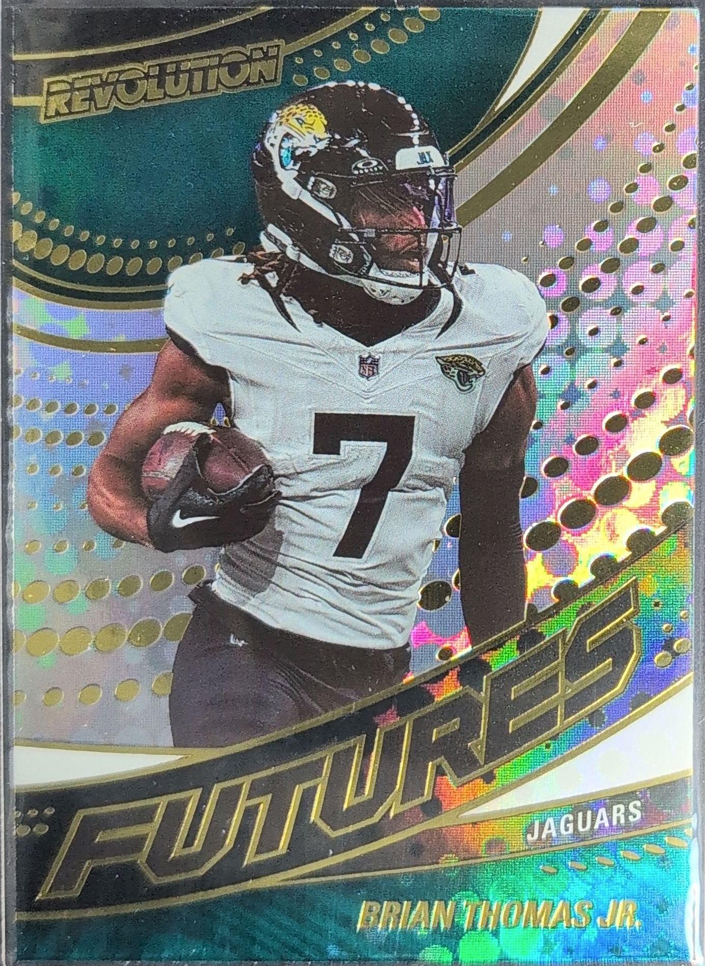 Brian Thomas Jr. 2025 Panini Revolution #11 Futures Jacksonville Jaguars - front image