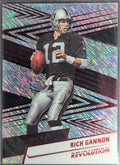 2025 Panini Revolution Rich Gannon #198 Red Storm Oakland Raiders front