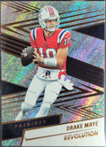 2025 Panini Revolution Drake Maye #48 New England Patriots front