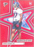 2025 Panini Rookies & Stars James Pearce Jr. #135 Red Atlanta Falcons front