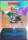 2025 Panini Rookies & Stars Randall Cunningham #25 Airborne Silver Philadelphia Eagles front