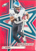 A.J. Brown 2025 Panini Rookies & Stars #46 Red Philadelphia Eagles - front image