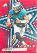 2025 Panini Rookies & Stars Jalen Hurts #44 Red Philadelphia Eagles front