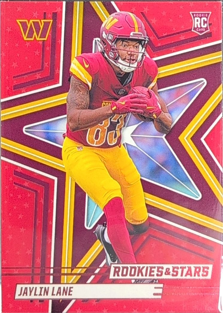 2025 Panini Rookies & Stars Jaylin Lane #140 RC Washington Commanders front