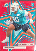 Kenneth Grant 2025 Panini Rookies & Stars #150 Red Rookie RC Miami Dolphins - front image