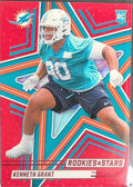 2025 Panini Rookies & Stars Kenneth Grant #150 Red RC Miami Dolphins front