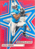 2025 Panini Rookies & Stars Calvin Johnson #70 Red Detroit Lions front