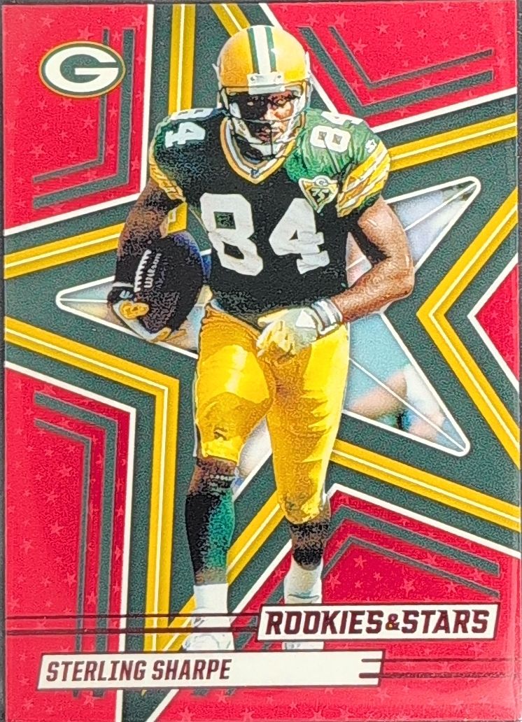 2025 Panini Rookies & Stars Sterling Sharpe #73 red Green Bay Packers front