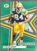 2025 Panini Rookies & Stars Sterling Sharpe #73 Green Green Bay Packers front