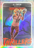 A.J. Green 2025 Panini Rookies & Stars #9 Thrillers Silver Cincinnati Bengals - front image