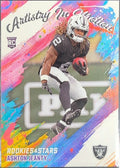 2025 Panini Rookies & Stars Ashton Jeanty #10 Artistry in Motion Las Vegas Raiders front