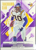 Cris Carter 2025 Panini Rookies & Stars #5 Touchdown Club Minnesota Vikings - front image