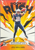 2025 Panini Rookies & Stars Kyle Williams #11 Rookie Rush New England Patriots front