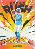 2025 Panini Rookies & Stars Cam Ward #3 Rookie Rush Tennessee Titans front
