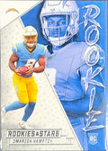2025 Panini Rookies & Stars Omarion Hampton #17 Rookie Exclusive Los Angeles Chargers front