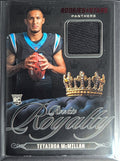 Tetairoa McMillan 2025 Panini Rookies & Stars #RR-TMN Rookie Royalty Carolina Panthers - front image