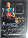 2025 Panini Rookies & Stars Tetairoa McMillan #RR-TMN Rookie Royalty MEM Carolina Panthers front