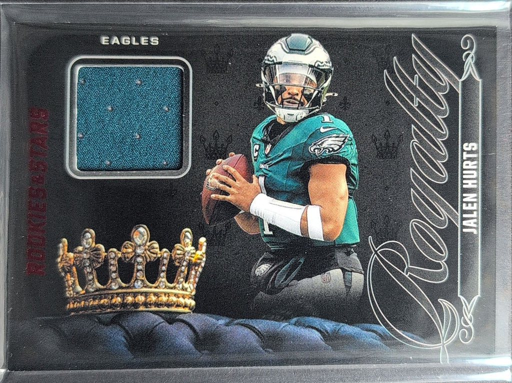 2025 Panini Rookies & Stars Jalen Hurts #R-JHS Royalty MEM Philadelphia Eagles front