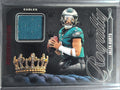 2025 Panini Rookies & Stars Jalen Hurts #R-JHS Royalty MEM Philadelphia Eagles front