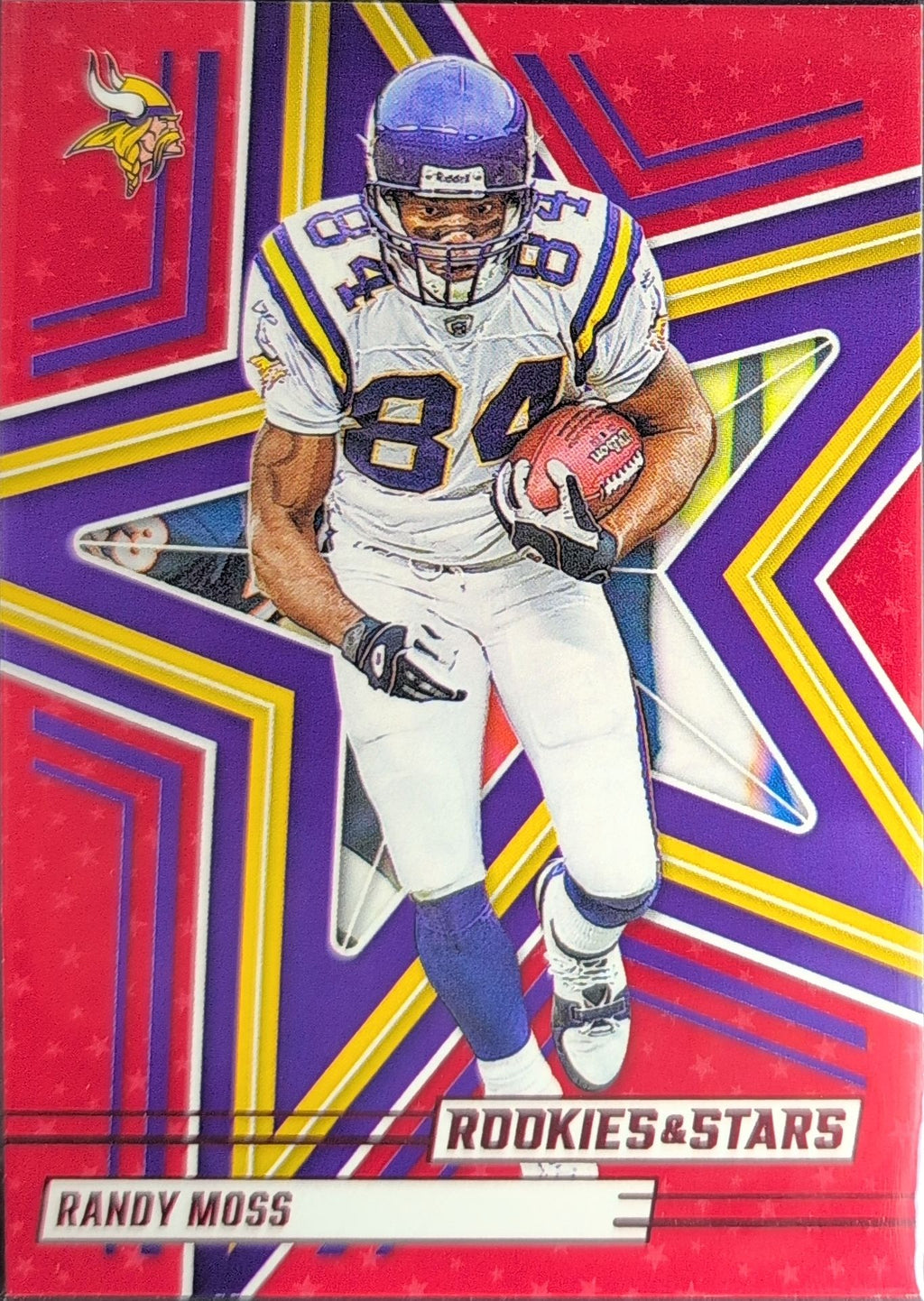 2025 Panini Rookies & Stars Randy Moss #76 Red Minnesota Vikings front