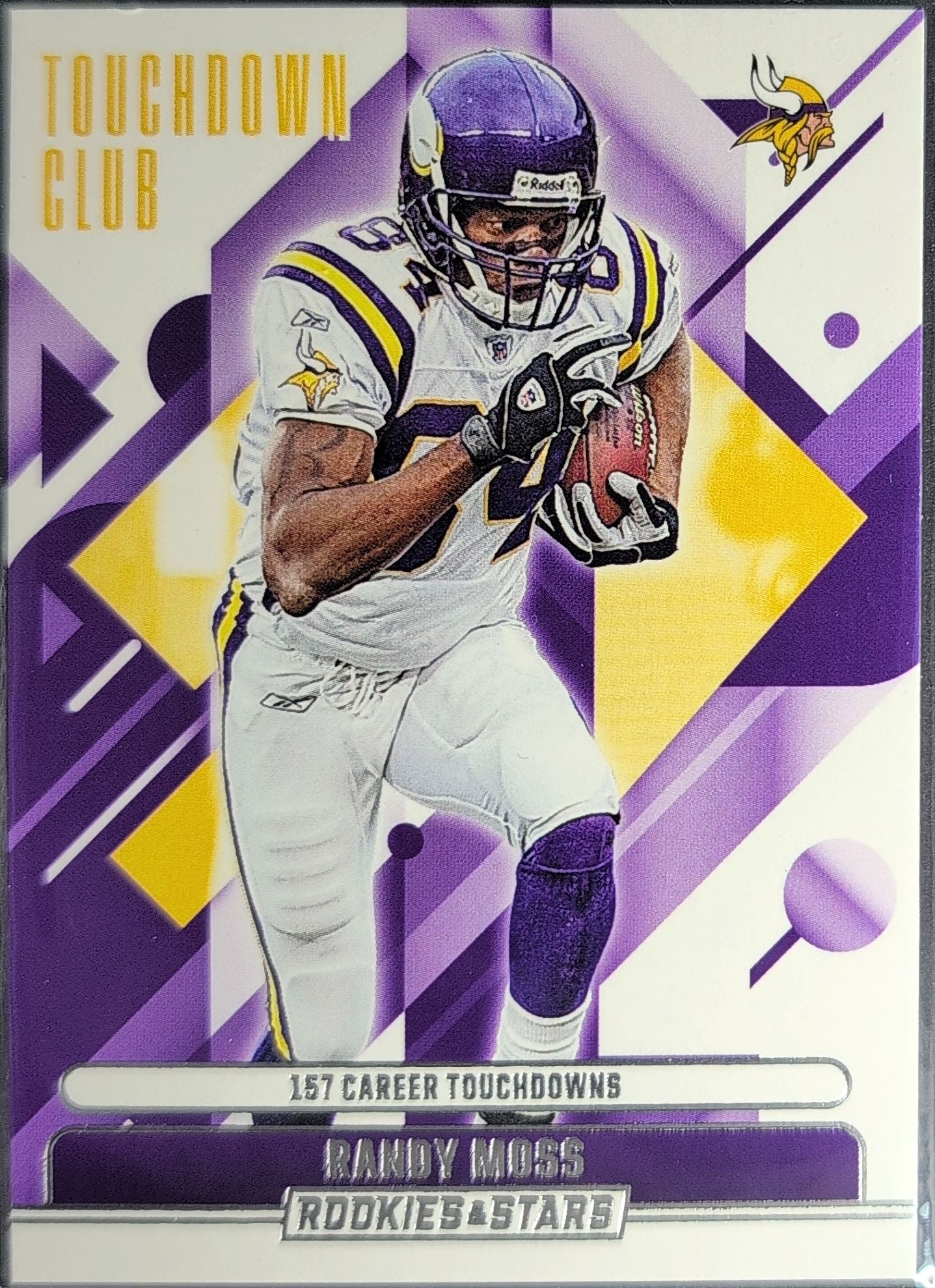 2025 Panini Rookies & Stars Randy Moss #2 Touchdown Club Minnesota Vikings front