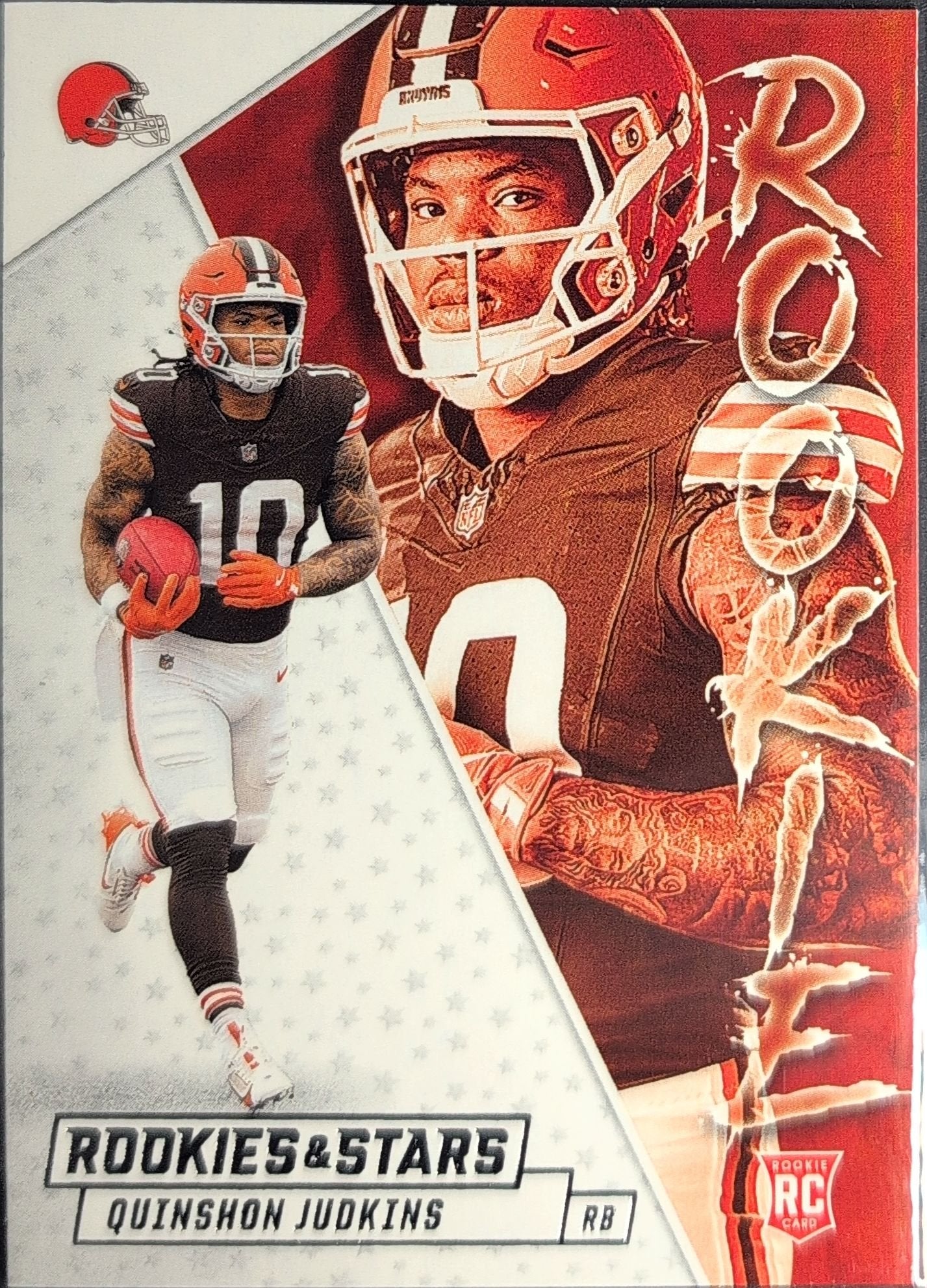 Quinshon Judkins 2025 Panini Rookies & Stars #19 Rookie Exclusive Cleveland Browns - front image