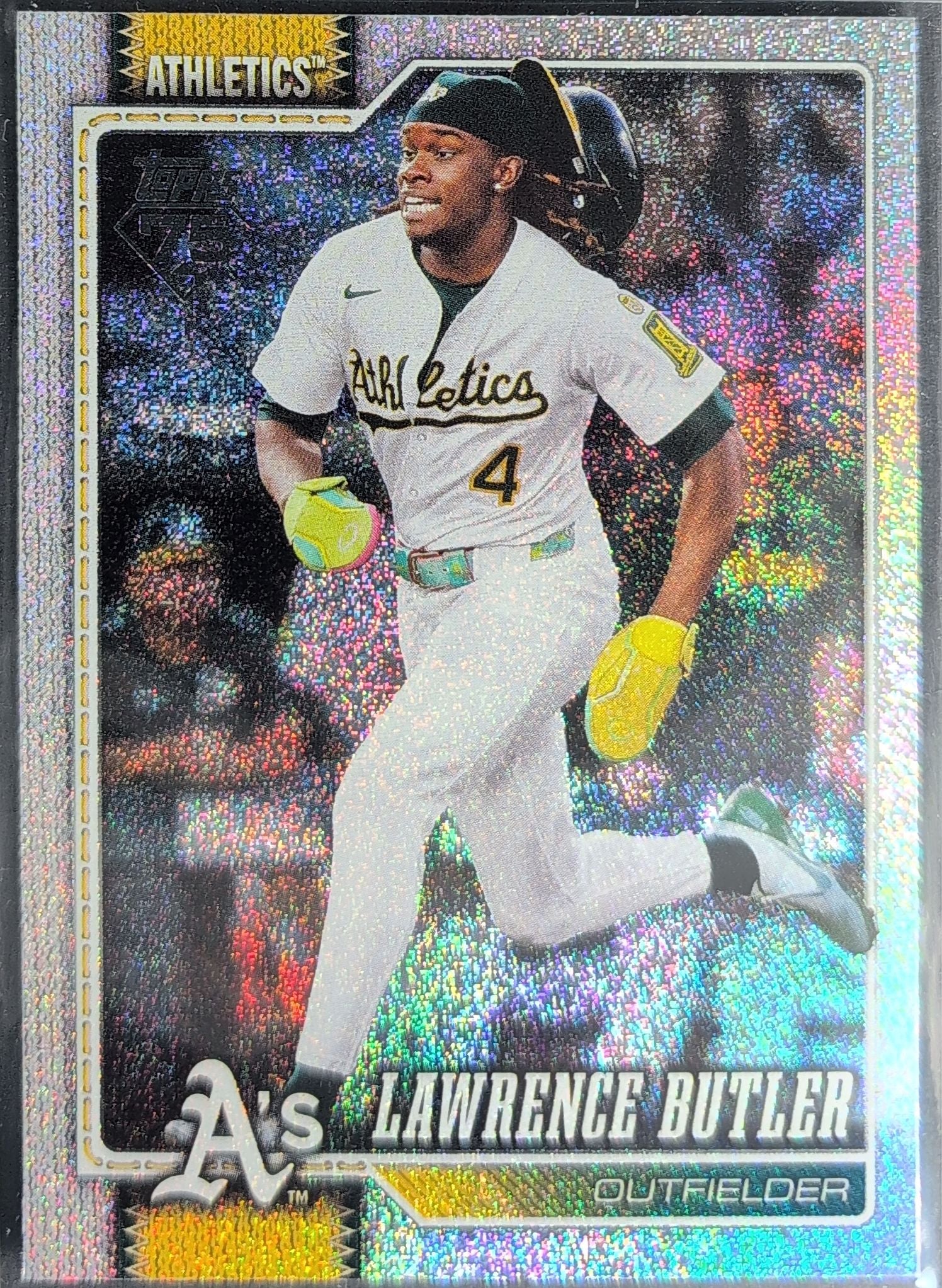 2026 Topps Lawrence Butler #324 Sandglitter Athletics front
