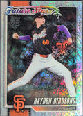 2026 Topps Hayden Birdsong #296 Sandglitter San Francisco Giants front