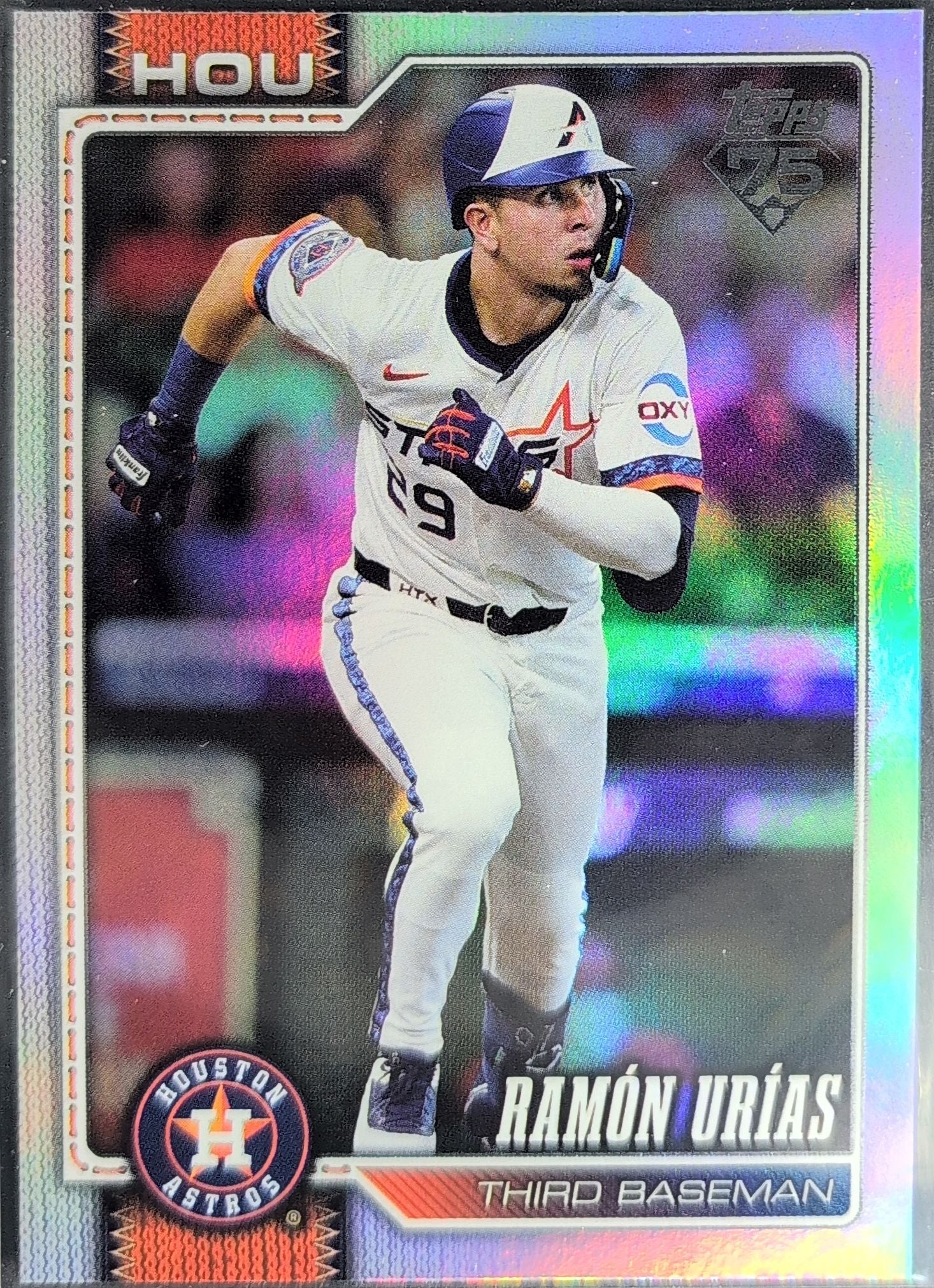 2026 Topps Ramón Urías #343 Sandglitter Houston Astros front
