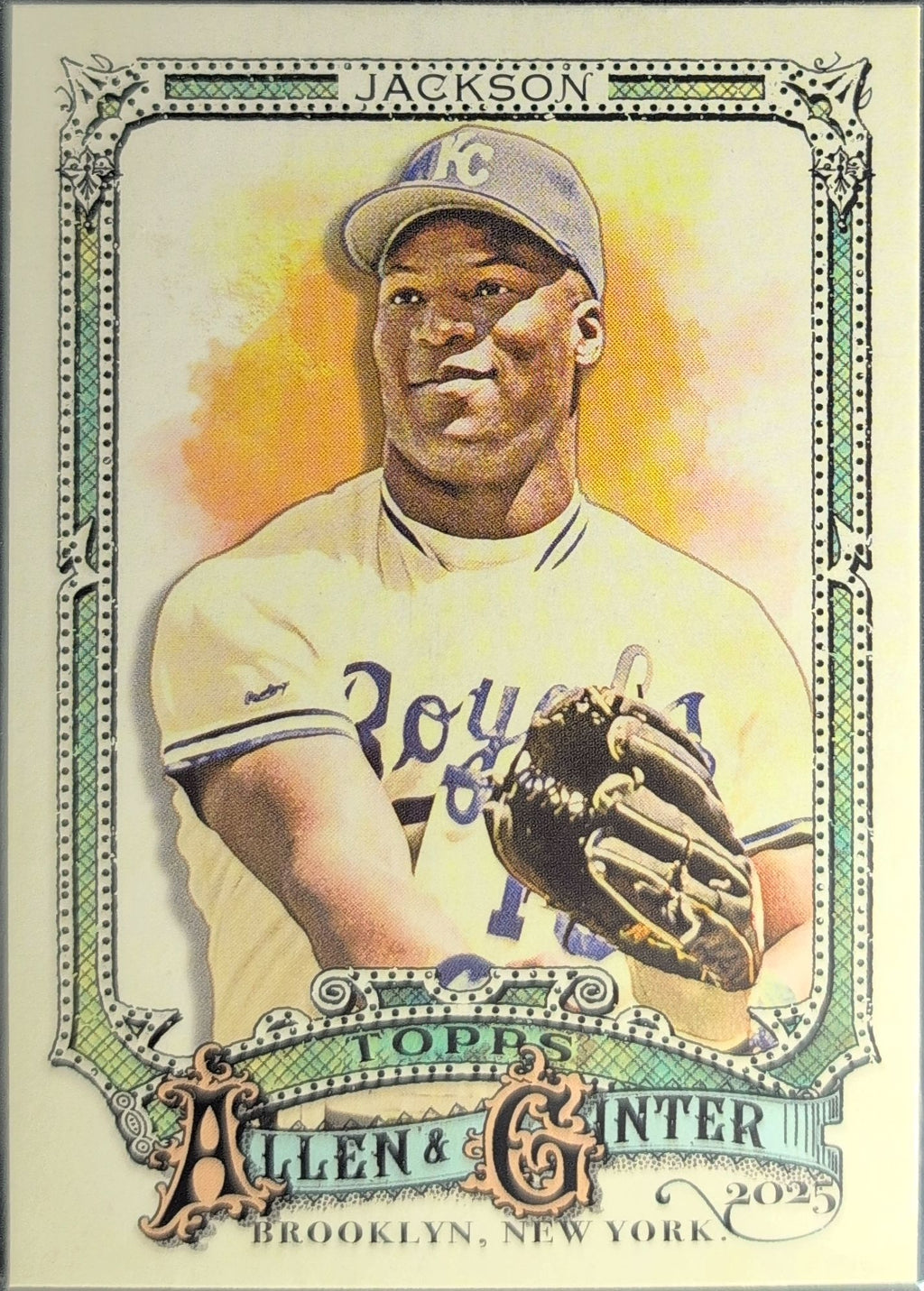 2025 Topps Allen & Ginter Bo Jackson #18 Kansas City Royals front