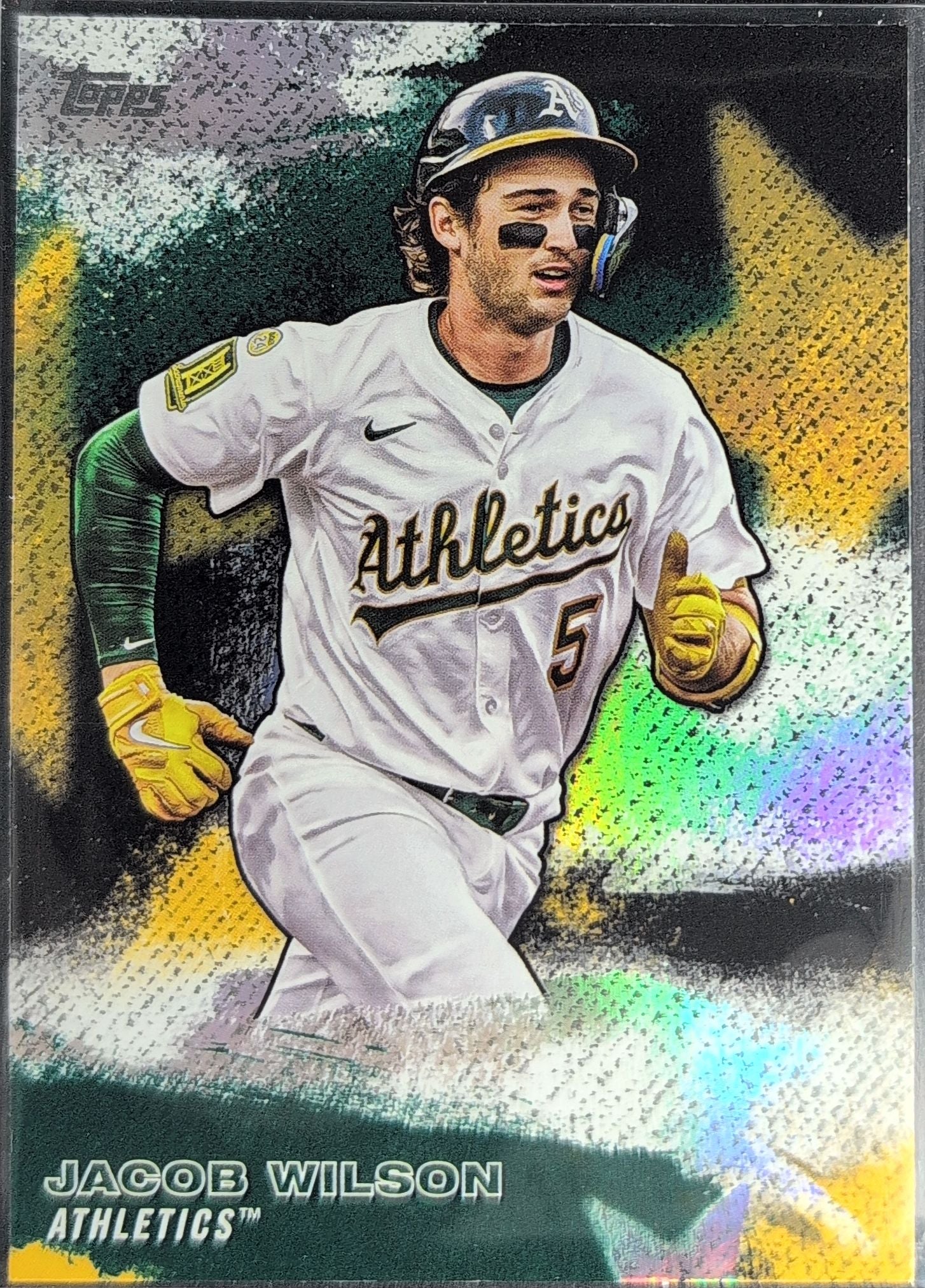 2026 Topps Jacob Wilson #SMLB-30 Stars of MLB Athletics front