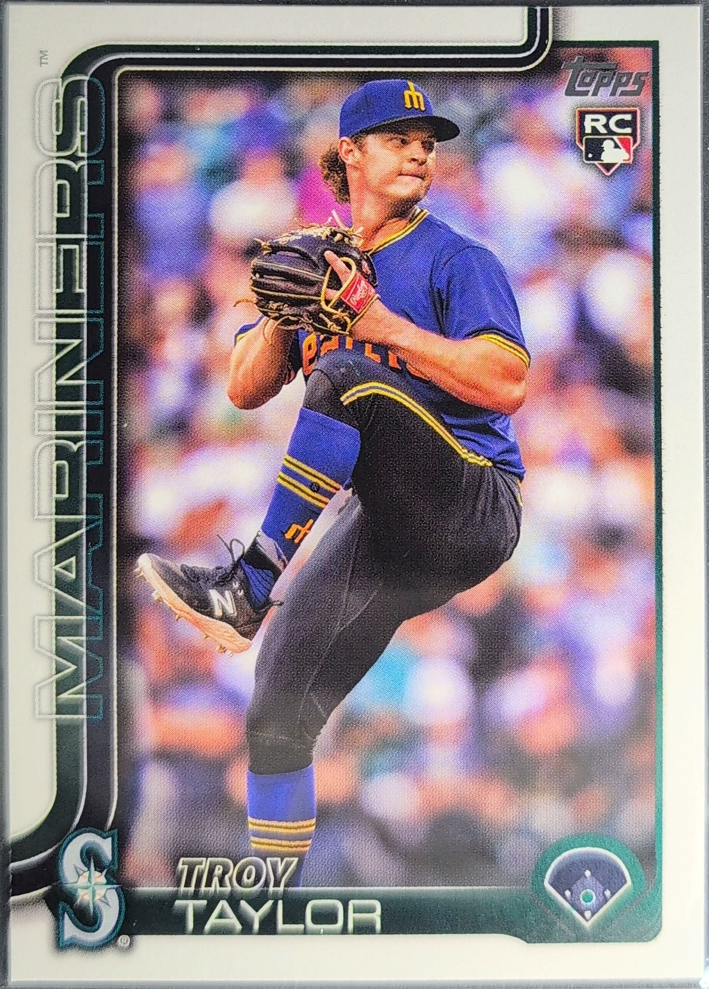2025 Topps Troy Taylor #691 RC Seattle Mariners front