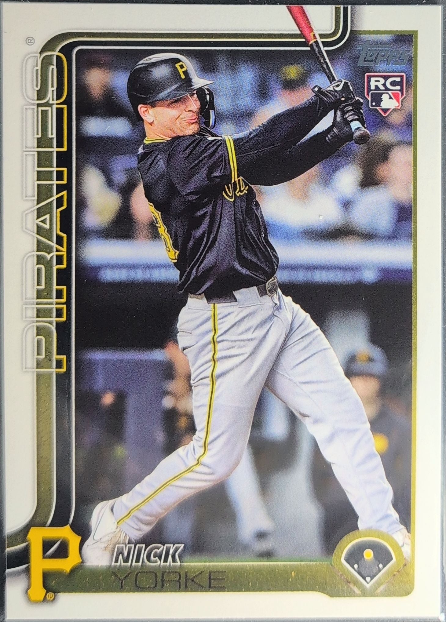 2025 Topps Nick Yorke #659 RC Pittsburgh Pirates front