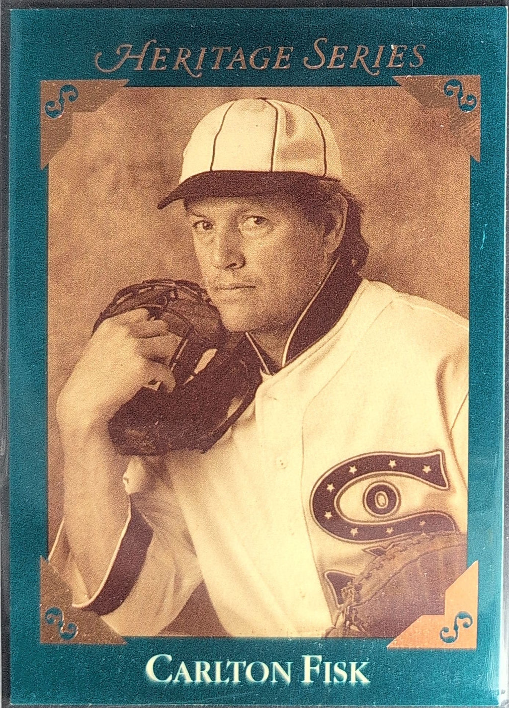 1992 Studio Carlton Fisk #BC-2 Heritage Chicago White Sox front