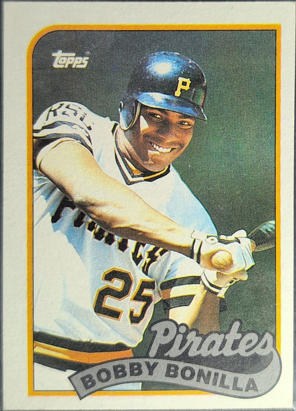 1989 Topps Bobby Bonilla #440 Pittsburgh Pirates front
