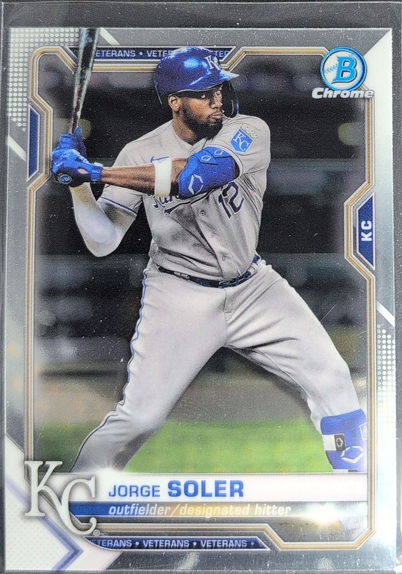 Jorge Soler 2021 Bowman Chrome #47 Kansas City Royals