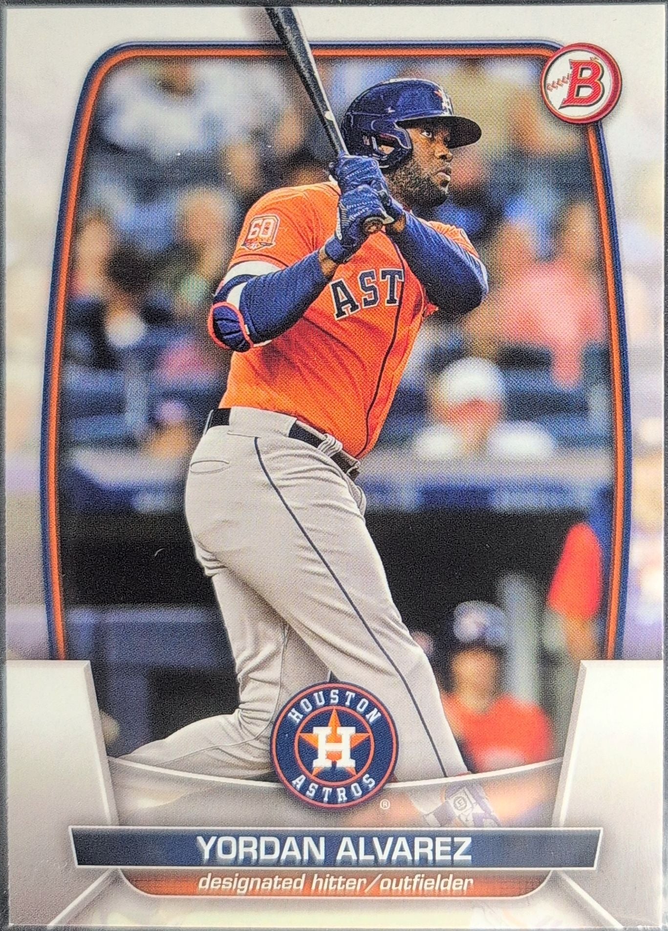 2023 Bowman Yordan Alvarez #29 Houston Astros front