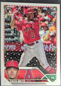 2023 Topps Holiday Zach Neto #H140 RC Los Angeles Angels front