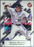 Aaron Schunk 2025 Topps Pristine #108 Rookie RC Colorado Rockies - front image