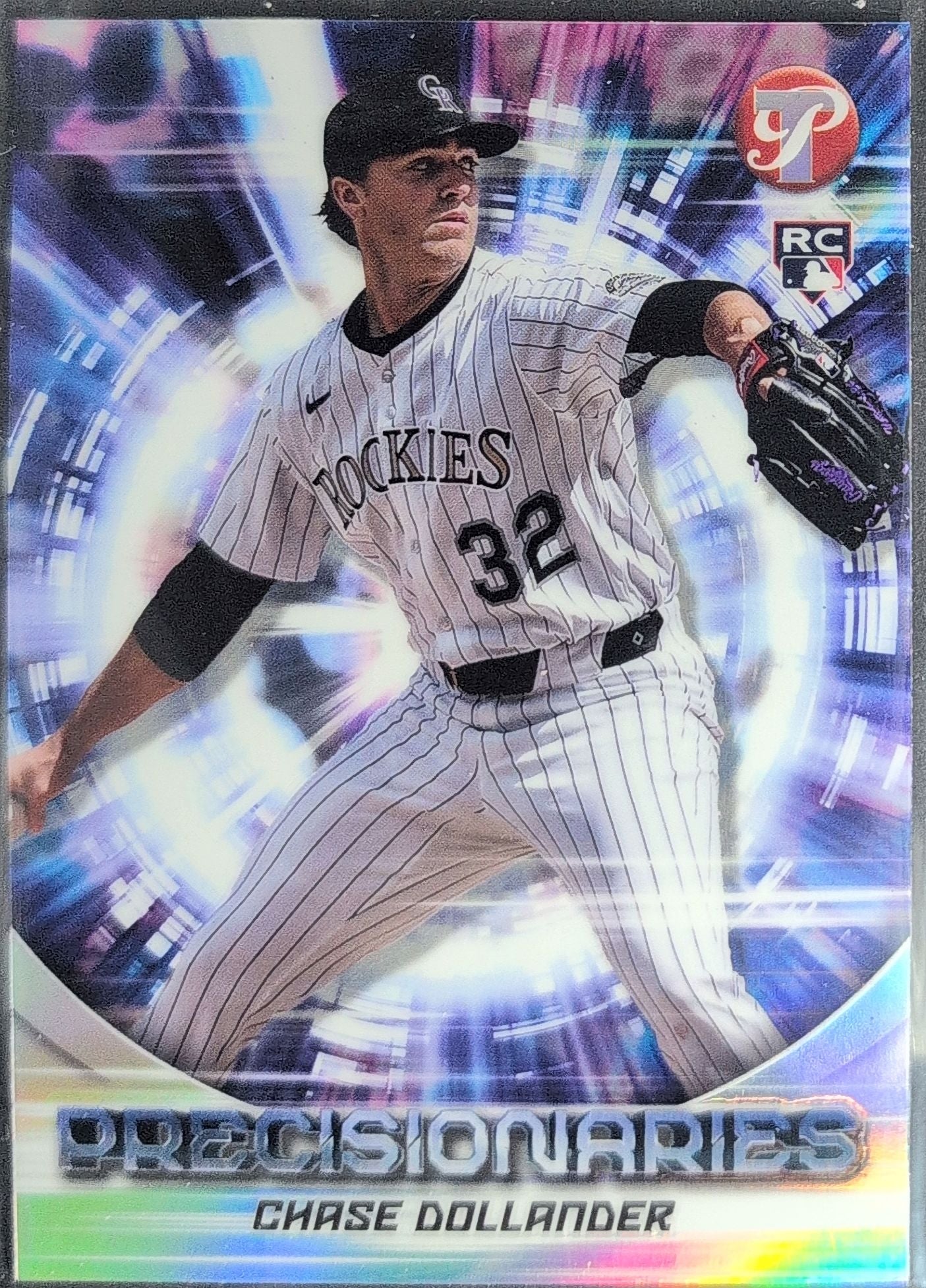 2025 Topps Pristine Chase Dollander #PR-27 Precisionaries Colorado Rockies front