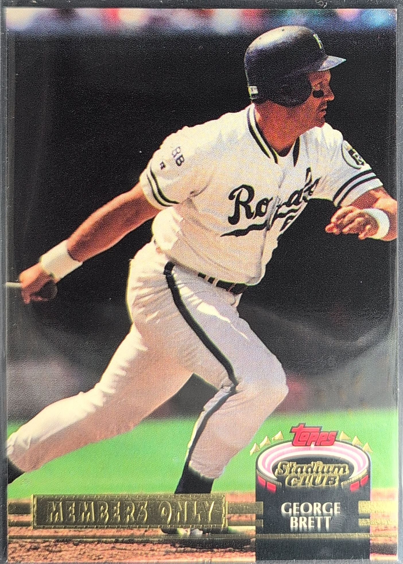 George Brett 1992 Stadium Club Members Only #NNO Kansas City Royals