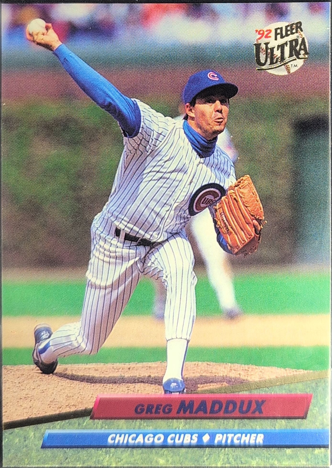 1992 Ultra Greg Maddux #178 Chicago Cubs front
