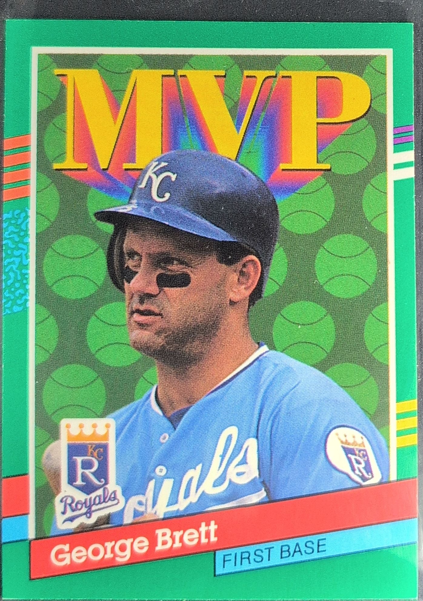 1991 Donruss George Brett #396b Kansas City Royals front