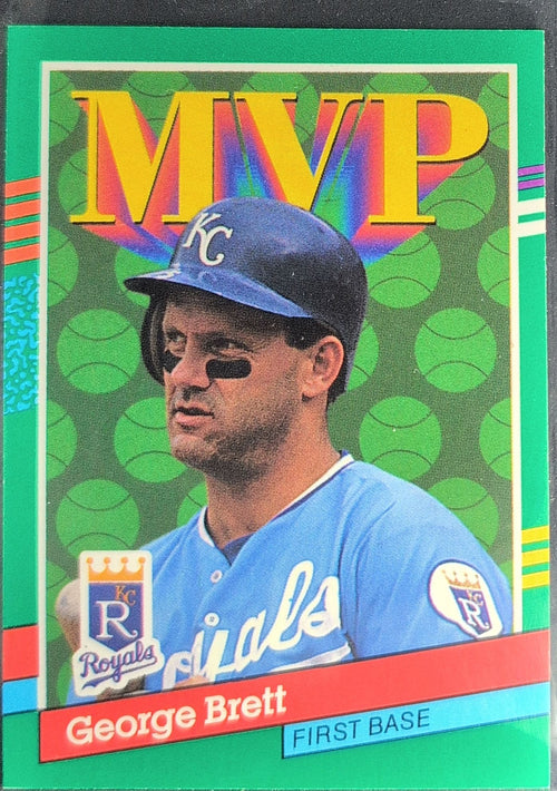 1991 Donruss George Brett #396b Kansas City Royals front