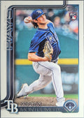 2025 Topps Mason Montgomery #369 RC Tampa Bay Rays front