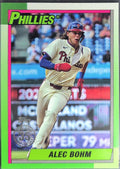 2025 Topps Alec Bohm #90B2-21 1990 Topps Baseball 35th Anniversary (Series Two) Philadelphia Phillies front