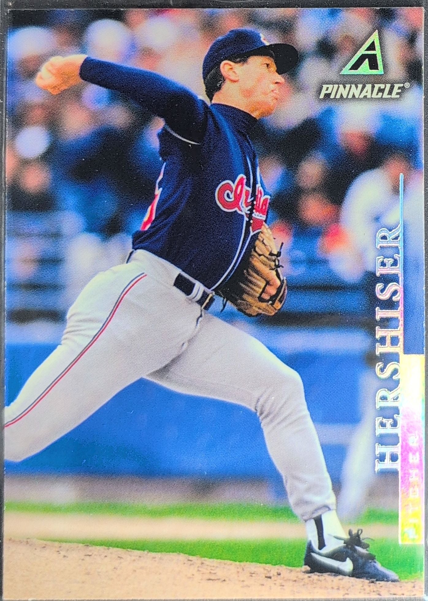 1998 Pinnacle Orel Hershiser #131 Cleveland Indians front