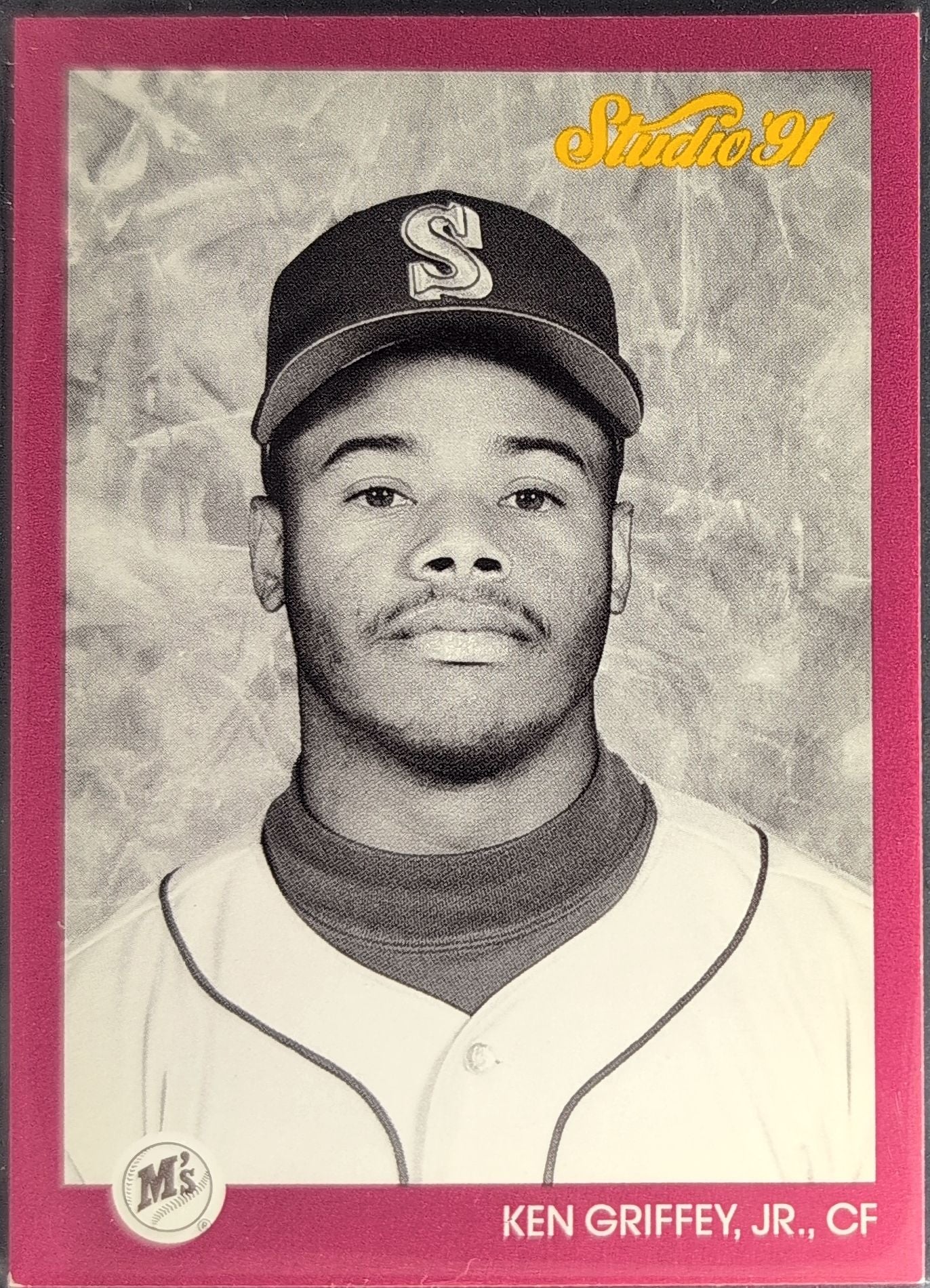 1991 Studio Ken Griffey, Jr. #112 Seattle Mariners front