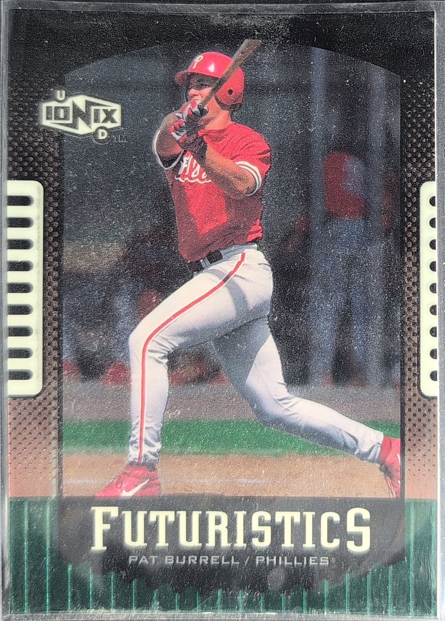 Pat Burrell 2000 UD Ionix #79 Philadelphia Phillies - front image